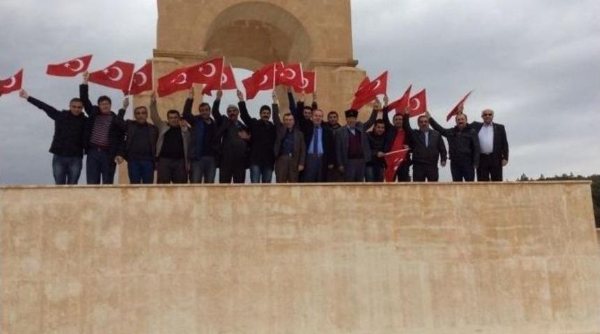 Başkan Şahiner Ve Ekibi &Ccedil;anakkale&rsquo;yi Gezdi