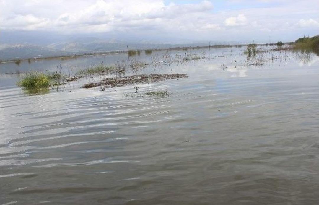 Aydın&rsquo;da Barajların Kapakları A&ccedil;ılınca Aydın Ovası G&ouml;le D&ouml;nd&uuml;