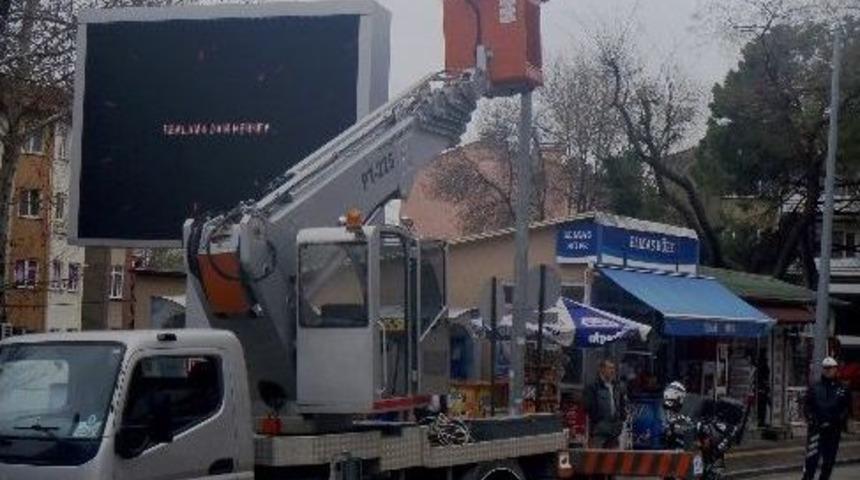 Bilecik&rsquo;te Mobese Kameralarının Bakımları Yapılıyor