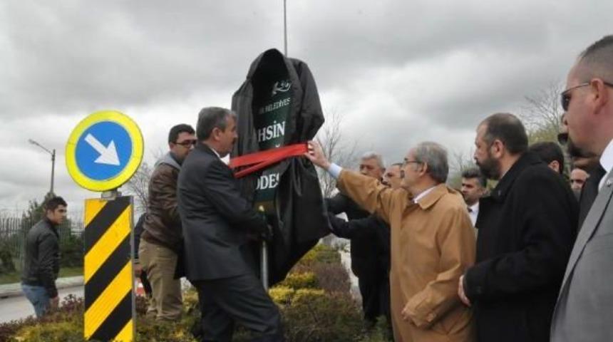 Destici Ile B&uuml;y&uuml;kerşen, Muhsin Yazıcıoğlu Caddesi'nin A&ccedil;ılışını Yaptı