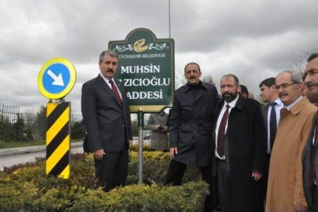 Destici Ile Büyükerşen, Muhsin Yazıcıoğlu Caddesi'nin Açılışını Yaptı