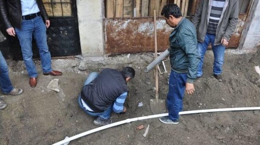 Peynirciler Pazarında Altyapı Yenileme &Ccedil;alışması