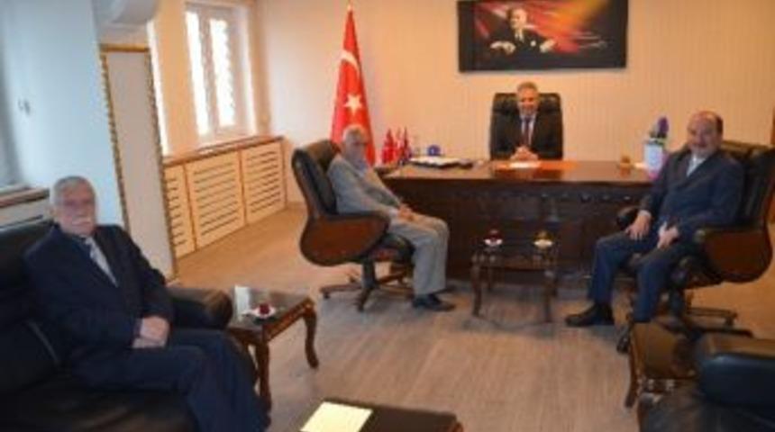 Fatsa Alevi Kültür Ve Yardımlaşma Derneği’nden Kaymakam Yapıcı’ya Ziyaret
