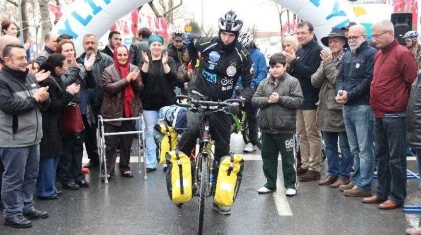 Barış İ&ccedil;in 74 Bin Kilometre Pedal &Ccedil;evirecek