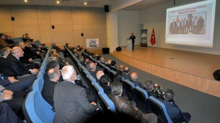 Ortahisar Belediye Başkanı Gen&ccedil; İstişare Toplantısında Muhtarları Dinledi