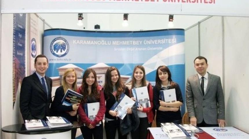 Km&uuml;, Mersin&rsquo;de &Uuml;niversite Tanıtım Fuarına Katıldı
