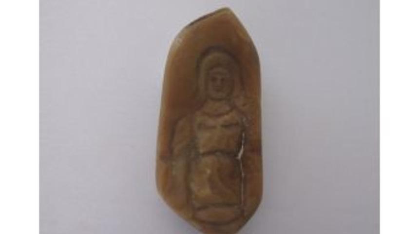 Burdur&rsquo;da Yolcu Otob&uuml;s&uuml;nde Tarihi Eser Ele Ge&ccedil;irildi