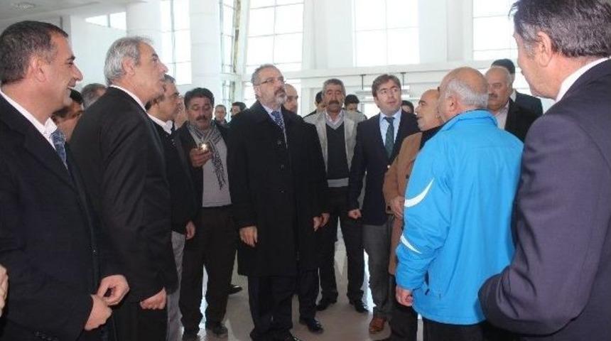 Sakık Otogar Esnafını Ziyaret Etti