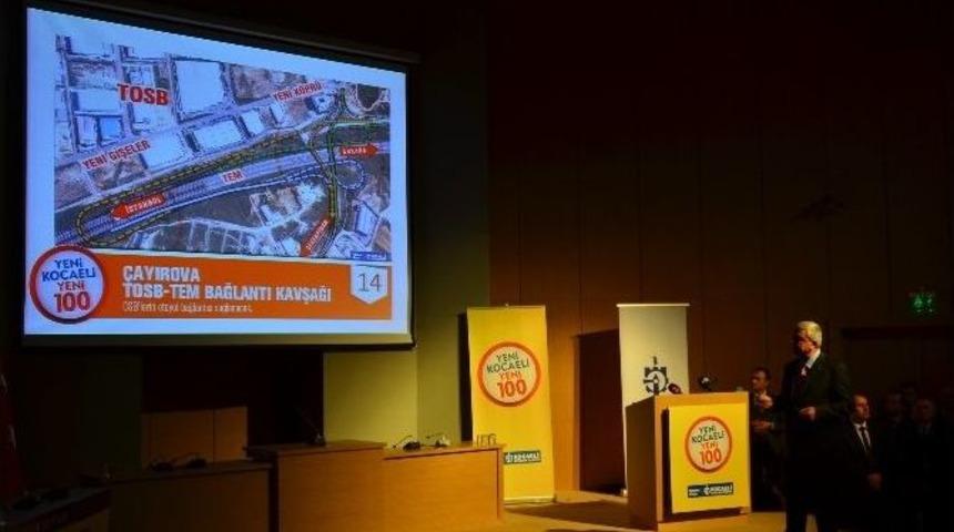 Kocaeli&rsquo;nde 4 Yıl İ&ccedil;inde Hayata Ge&ccedil;ecek 100 Proje Tanıtıldı