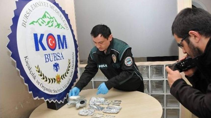 Bursa&rsquo;da 80 Gram Metamfetamin Ele Ge&ccedil;irildi