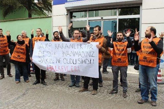 Eskişehir’de Elektrik Kesintisi Protestosu