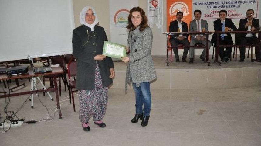 48 Kadın &Ccedil;ift&ccedil;iye &rsquo;&uuml;retim&rsquo; Eğitimi