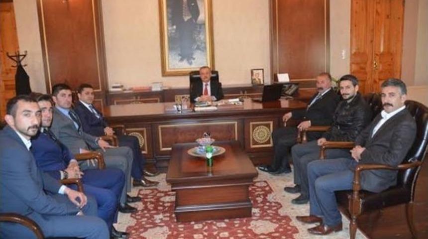 Kars &Uuml;lk&uuml; Ocakları&rsquo;ndan Kars Valisi G&uuml;nay &Ouml;zdemir&rsquo;e Ziyaret