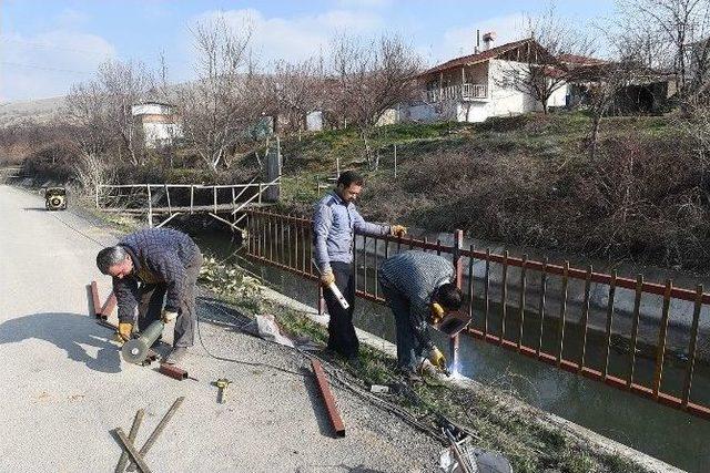 Derme Sulama Kanalı Güvenli Hale Getiriliyor