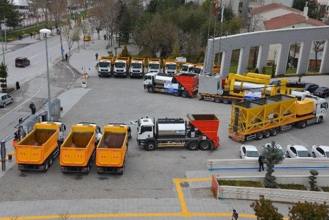T&uuml;rkiye&rsquo;de İlk: Mobil Konkas&ouml;r Ve Asfalt Plenti
