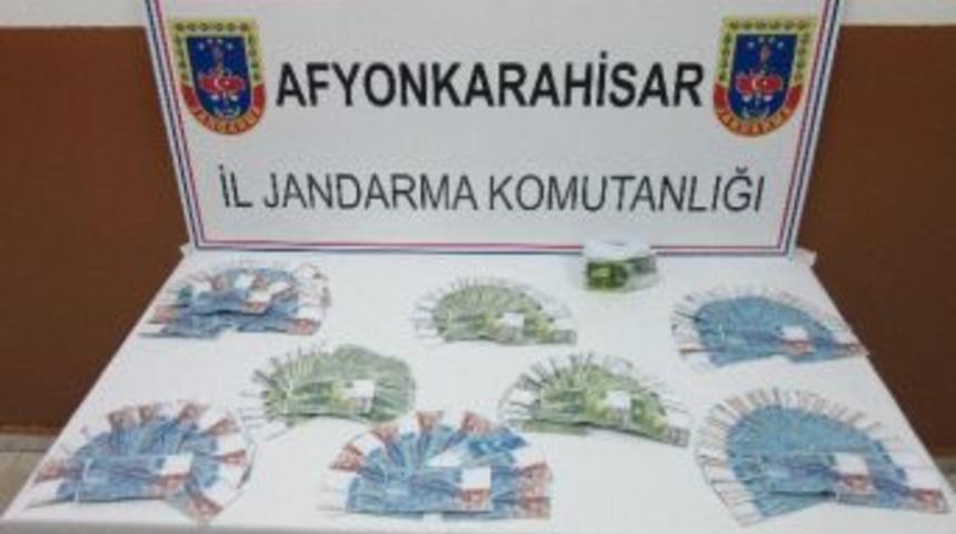 Afyonkarahisar&rsquo;da Sahte 55 Bin 650 Fransız Frangı Ele Ge&ccedil;irildi