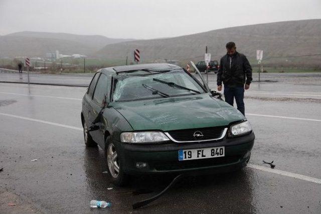 Çankırı’da Trafik Kazası: 1 Yaralı