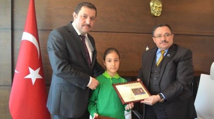 Resim Yarışmasında D&uuml;nya Birincisi Oldu