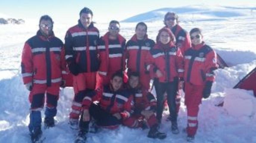 Nevşehir Umke Ekibi Kış Arama-kurtarma Tatbikatına Katıldı