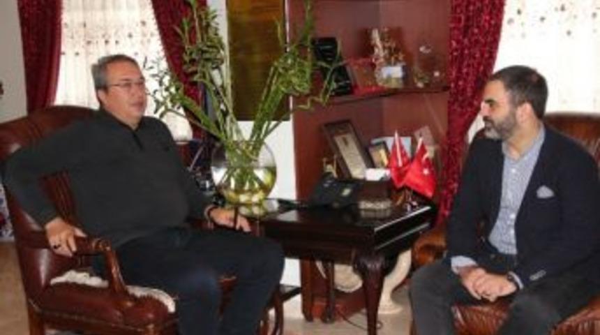 Kaptid&rsquo;in Yeni Y&ouml;neticileri, Belediye Başkanı &Uuml;nver&rsquo;i Ziyaret Etti