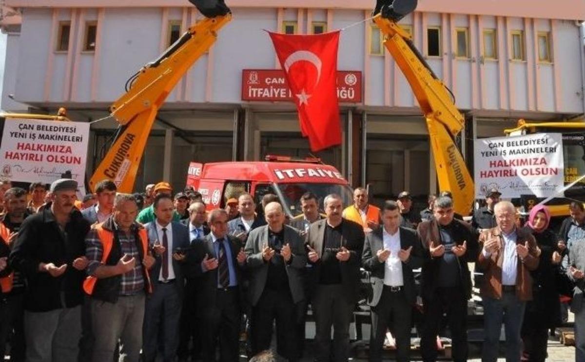 &Ccedil;an Belediyesi Ara&ccedil; Filosuna Yenilerini Kattı