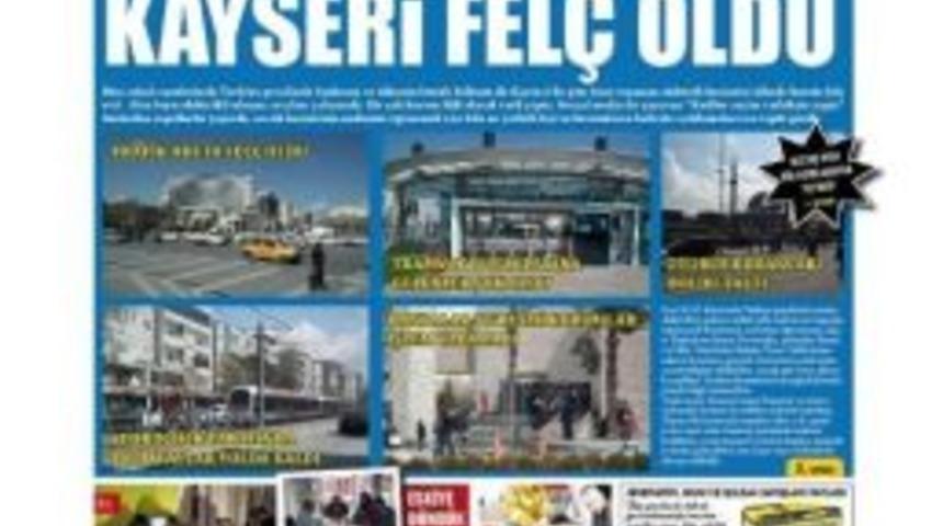 Kayseri&rsquo;de Yerel Gazeteden 1 Nisan Şakası