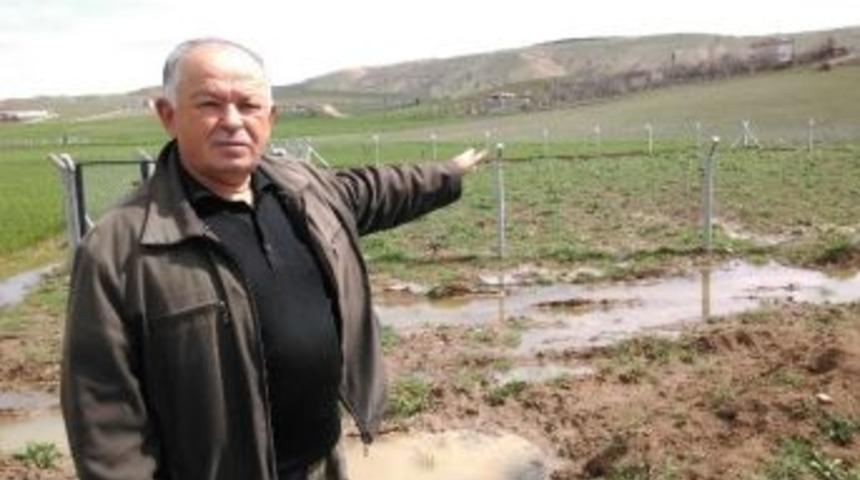 Arsası Sular Altında Kalan Vatandaş Yardım Bekliyor