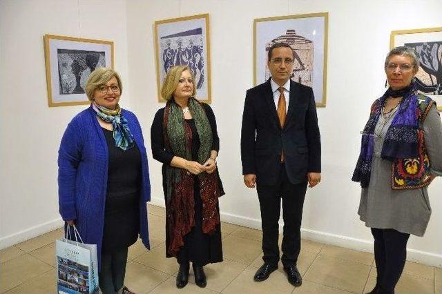 Şefkat İşlegen, 36. Kişisel Sergisini Ayvalık&rsquo;ta A&ccedil;tı 2