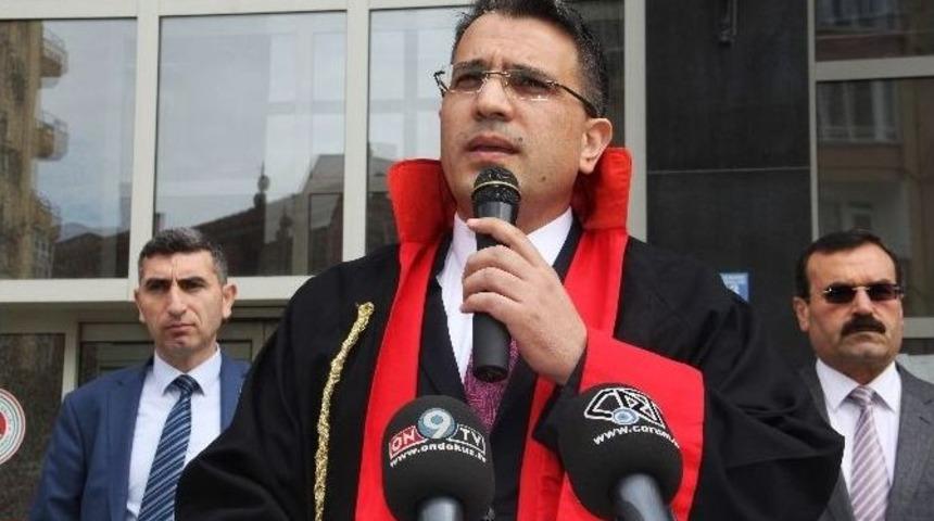 &Ccedil;orum&rsquo;da Yargı Mensupları Savcı Kiraz&rsquo;a Yapılan Hain Saldırıyı Kınadı