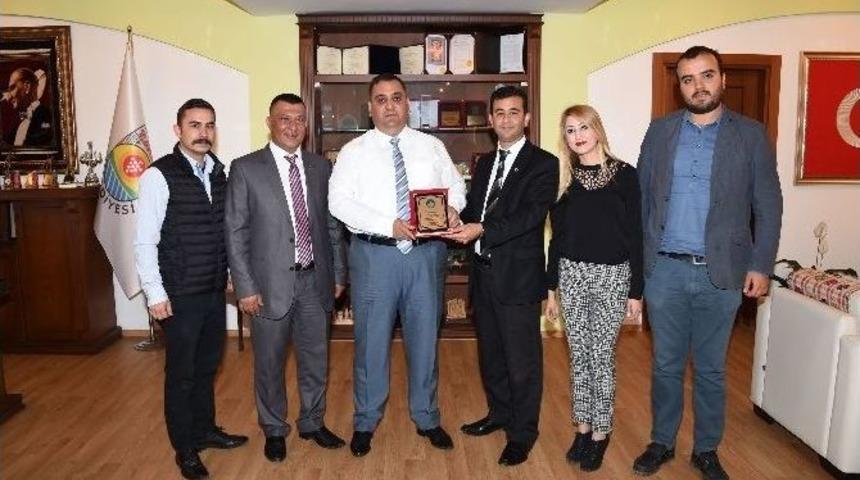 Tasiad Ve Aktif Gen&ccedil;lik Federasyonu&rsquo;ndan Başkan Can&rsquo;a Ziyaret