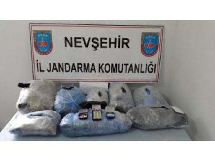 Nevşehir'de 16 Kilogram Esrar Ele Geçirildi