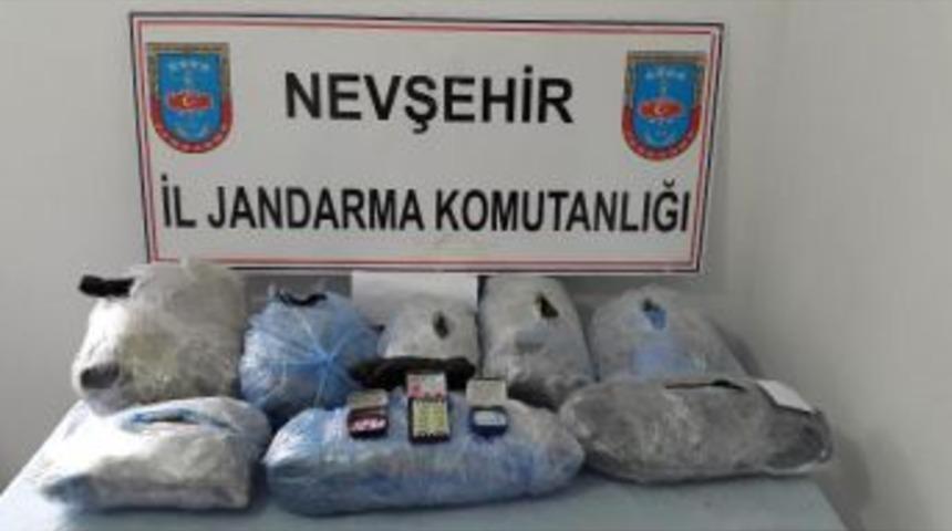 Nevşehir'de 16 Kilogram Esrar Ele Ge&ccedil;irildi