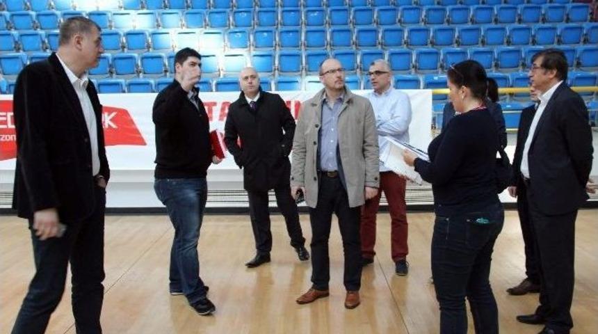 Fıba Yetkilileri Trabzon&rsquo;da