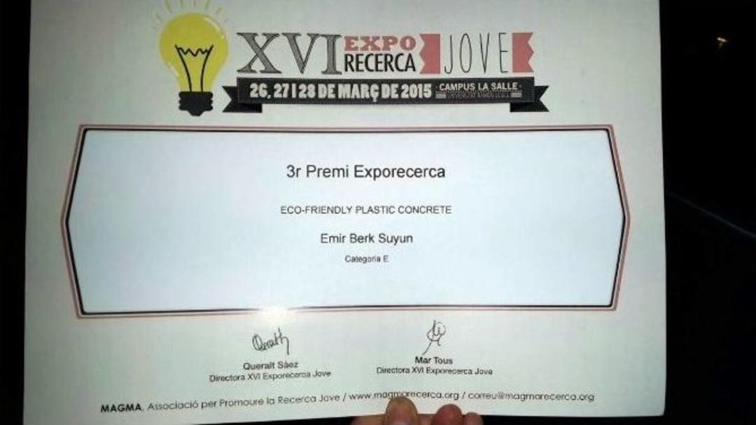 Liseli Gen&ccedil; Projesiyle D&uuml;nya &Uuml;&ccedil;&uuml;nc&uuml;s&uuml; Oldu