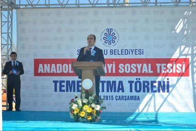 Selçuklu’da Anadolu Sanayi Sosyal Tesisi Temeli Atıldı