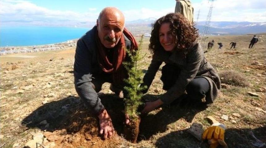 Edremit&rsquo;te Fidan Dikimi