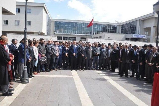 Şehit Savcıya Saldırı, G&ouml;rev Yaptığı Adliyede Kınandı 1