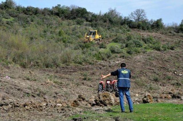 Hatıra Ormanı Çalışması Köylülerin Tepkisi Üzerine Durduruldu