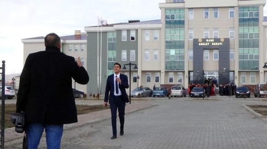 Kars Adliyesi&rsquo;nde Şehit Savcı İ&ccedil;in T&ouml;ren D&uuml;zenlendi