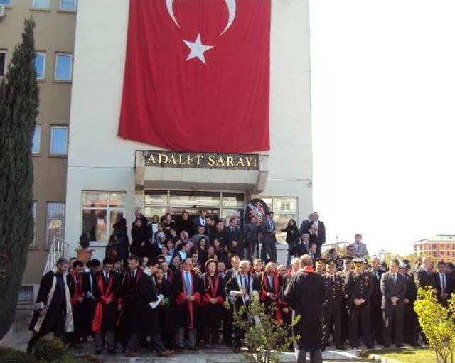 Şehit Savcı Kiraz Için Ordu Adliyesi'nde Tören