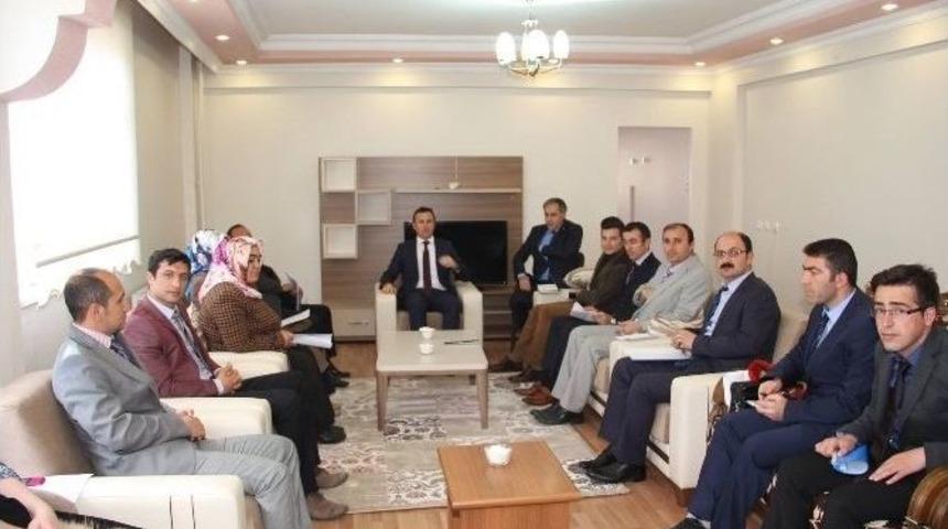 Kaymakam Zengin Rehber &Ouml;ğretmenleriyle Biraraya Geldi