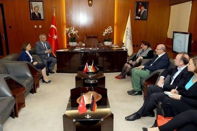 Almanya Bavyera Eyaleti Meclis Başkanı Stamm’dan Şahin’e Ziyaret 2