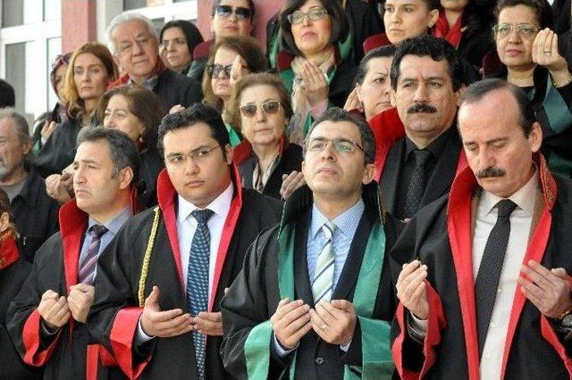Bolu&rsquo;da Şehit Savcı İ&ccedil;in Dualı Basın A&ccedil;ıklaması 1