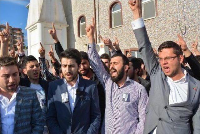 Karab&uuml;k te, Şehit Savcı I&ccedil;in Gıyabi Cenaze Namazı 1