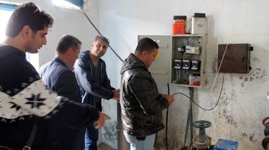 Kilis&rsquo;te K&ouml;ylerdeki Su Kuyuları İla&ccedil;lanıyor