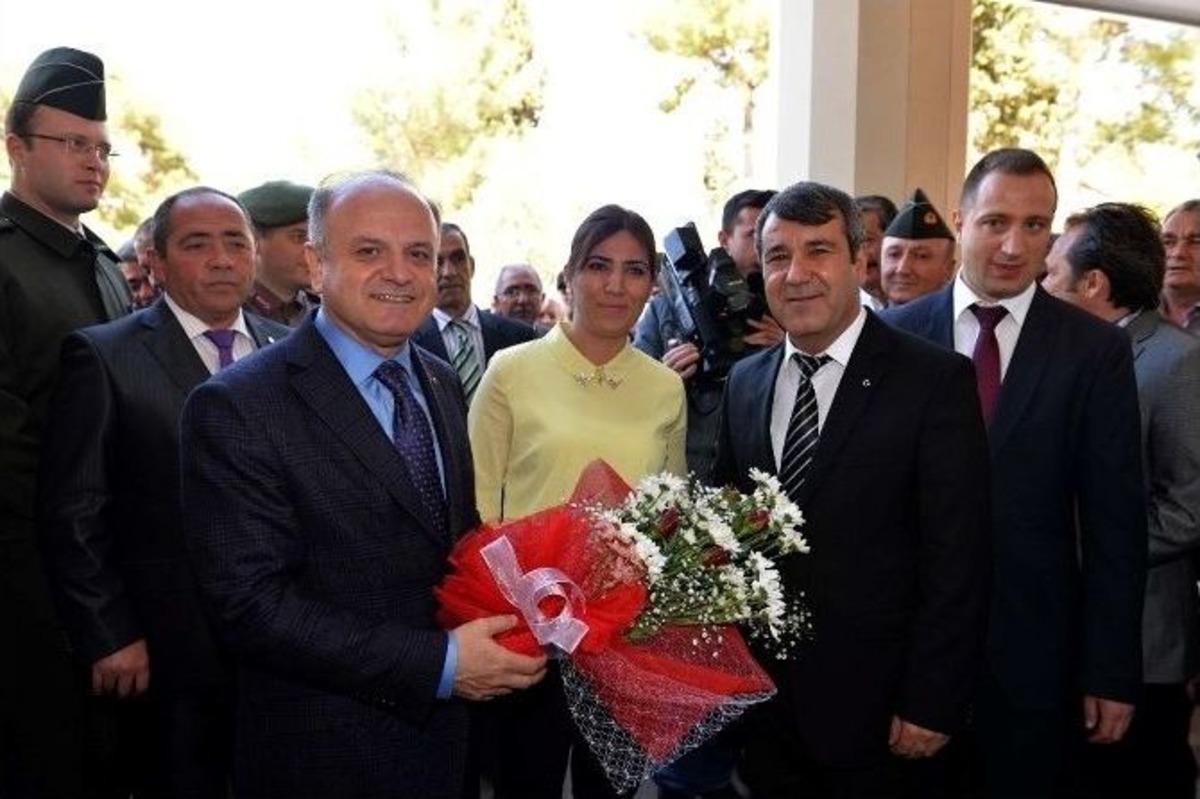 Mersin Valisi &Ccedil;akacak Mut İl&ccedil;esini Ziyaret Etti