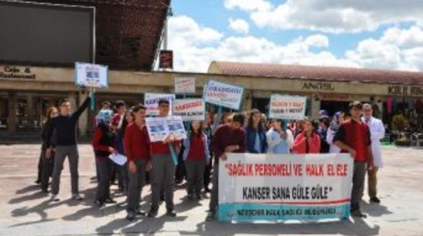 &Uuml;rg&uuml;p&rsquo;te Kansere Farkındalık Y&uuml;r&uuml;y&uuml;ş&uuml;