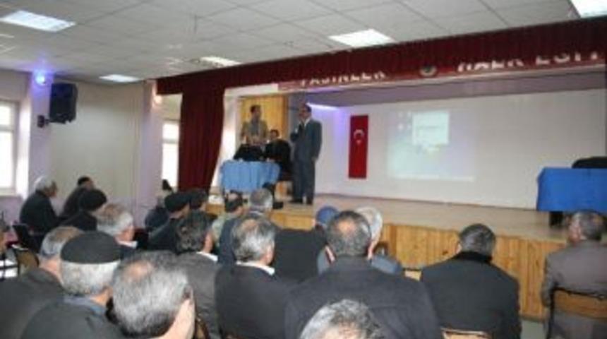 Orman B&ouml;lge M&uuml;d&uuml;rl&uuml;ğ&uuml; Pasinler&rsquo;de Muhtarları Bilgilendirdi