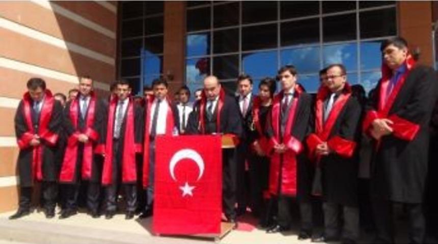 Kadirli&rsquo;de Yargı Mensupları Saldırıyı Kınadı