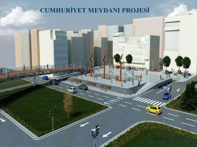 Fatsa Yeni Cumhuriyet Meydanı Projesi Hayata Geçiyor